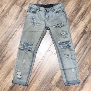One Teaspoon ripped jeans size 26 “baggy”